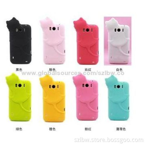 Animal Design Silicone Cases for iPhone 4/4S, Customized Designs Welcomed